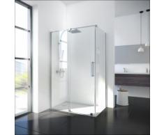Porte de douche coulissante + paroi latérale Atlanta 120 x 90 cm - SCHULTE