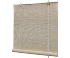 vidaXL Store enrouleur bambou naturel 120 x 160 cm