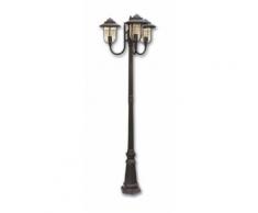 Lampadaire extérieur 2 lampes classique Lo design-YAO YAO-J Antique fonte d'aluminium LO00011669