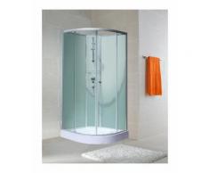 Cabine de douche arrondie Ibiza, 90 x 90 cm - SCHULTE