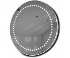 Miroir De Salle De Bain Mirage A Piles Lumineux Led Avec Corledette K4 - DIAMOND X COLLECTION