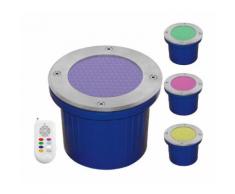 Spot 230V encastrable extérieur 144 LED RGB - LUMIHOME