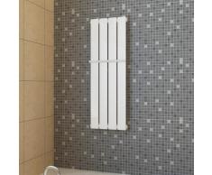 vidaXL Porte-serviette 311mm + Radiateur panneau blanc x 900mm