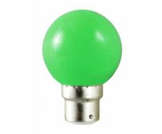 Ampoule LED Globe B22 1W vert VISION-EL 7644C
