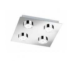 Plafonnier salle de bain LED Onde - MILLUMINE