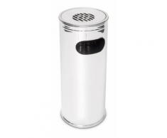 Cendrier extérieur avec poubelle en acier inoxydable 75 cm - HELLOSHOP26