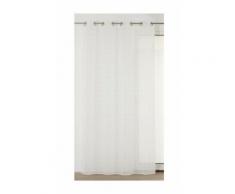 Voilage en étamine Petites Croix 140x240 cm beige