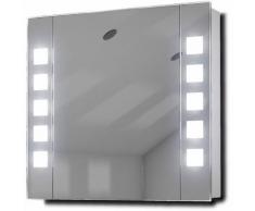 Armoire De Toilette Lumineux Led, Antibuée, Capteur, Rasoir K63, Noble - DIAMOND X COLLECTION