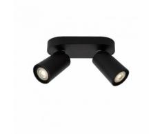 Lucide - Spot double orientable Xyrus LED - Noir - Noir