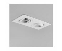 Astro Lighting - Spot encastrable double orientable Taro III - Blanc - Blanc