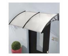 Auvent de porte marquise d'accueil 80X240 CM polycarbonate - PROBACHE
