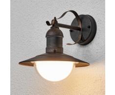 Applique LED Clea cuivre antique nostalgique LED applique d'extérieur - LAMPENWELT