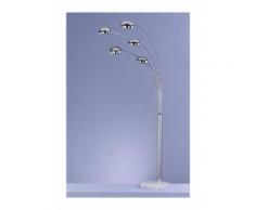 Lampadaire 5 lampes design Action Chrome 370905010000
