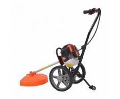 Débroussailleuse mobile thermique 52 cm3 sur roues - DESTOCKOUTILS