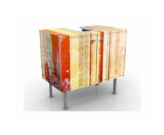 Meuble sous vasque entrelardées I - Dimension: 55cm x 60cm - BILDERWELTEN