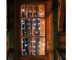 Rideau lumineux 100 LEDS 135 x 135 cm blanc