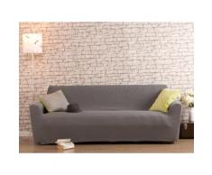 Housse de canapé 3 places bi-extensible LISA Gris