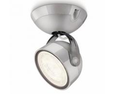 Spot LED orientable diamètre 9.6cm Dyna Métal