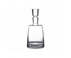 Carafe à whisky + bouchon en verre transparent 95cl MATIAS