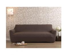 Housse de canapé 2 places bi-extensible LISA Taupe