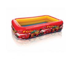Piscine gonflable rectangulaire 262x175x56cm CARS FLASH MC QUEEN