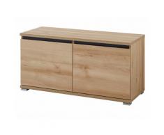 Meuble à chaussures / Banc 8 paires en bois L96cm H52cm LISSABON Hêtre