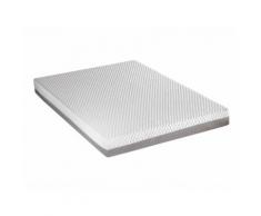 Matelas déhoussable mousse haute densité et mousse mémoire de forme EMPEREUR Sans sommier 160x200cm