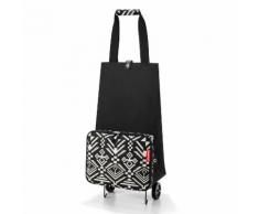 Chariot de course pliable 2 roues avec poche extérieur Foldable Trolley Hopi