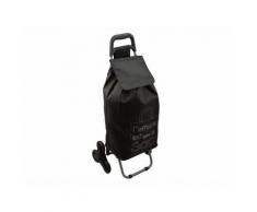 Chariot de course 6 roues en acier/nylon L'affaire est dans le sac 37.3x30x95.5cm TYPO & PICTO