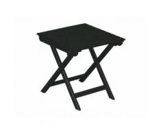 Table basse pliante en acacia FSC Noir 40cm AKIRA