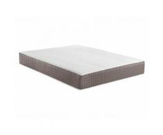 Matelas ressorts ensachés + mousse viscoélastique H24cm soutien équilibré GRANDIFLORA 160x200cm