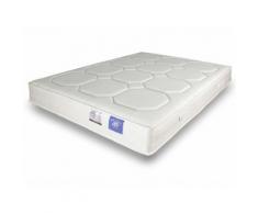 Matelas ressorts ensachés avec tissu senteur camomille CAMOMYR// Label BELLE LITERIE Sans sommier 160x200cm