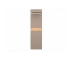 Penderie murale en bois avec accroches Calvi 3 accroches