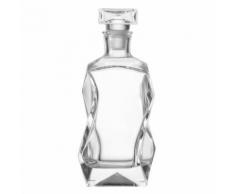 Carafe à whisky en forme de prisme en verre 75cl SCOTLAND