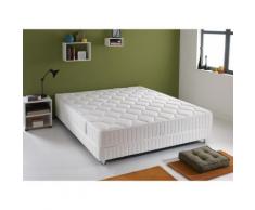 Matelas à ressorts ensachés + mousse confort H.20cm// soutien ferme HUSH