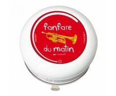 Radio de douche en polypropylène Fanfare du matin D.9.5cm BASICS