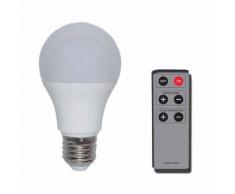 Ampoule LED 10W=60W culot E27 avec variateur + télécommande K-CHANGE Classique