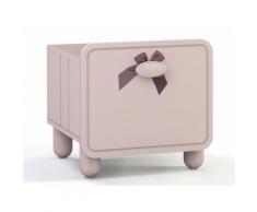Chevet avec tiroir en bois H39cm CHARLOTTE