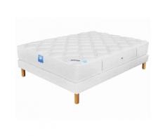 Matelas à ressorts Cosysoft + mousse de confort hypoallergénique H.21cm CONFORT FERME 180x200cm