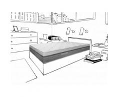 Matelas ressorts ensachés 7 zones avec latex //2 faces de couchage PEGASUS Belle literie 160x200cm