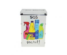 Boîte de rangement rectangulaire pliable SOS Pschiit 31x20cm GARDEN