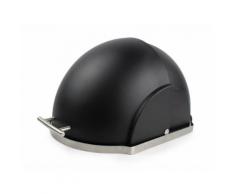 Boîte à pain noir mat 37x26xH22cm