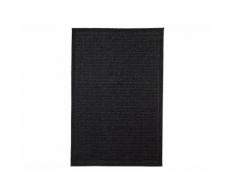 Tapis intérieur/extérieur en polypropylène zigzag effet relief noir/anthracite DAWN 200x290cm