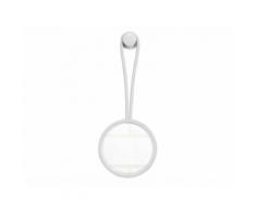 Miroir salle de bain à accrocher ou suspendre avec système de ventouse FLEX Blanc
