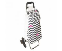 Chariot de course 6 roues en vinyle 37.3x95.5x33cm GRAPHIK