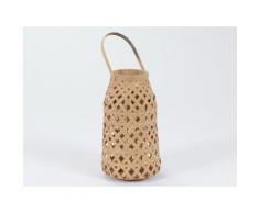 Lanterne en bambou naturel D.26xH.45 cm BAMBOU
