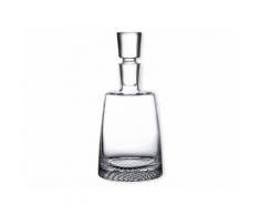 Carafe à whisky et bouchon en verre transparent 95cl MATIAS