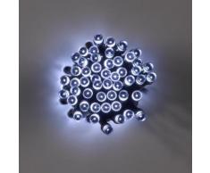 Guirlande lumineuse solaire 100 LED blanches longueur 11.9 m STAR