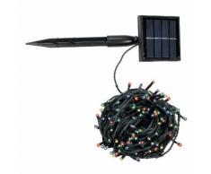 Guirlande lumineuse solaire Multicolore 10m