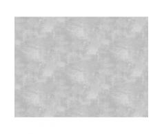 Papier peint vinyle grainé intissé effet mur enduit gris